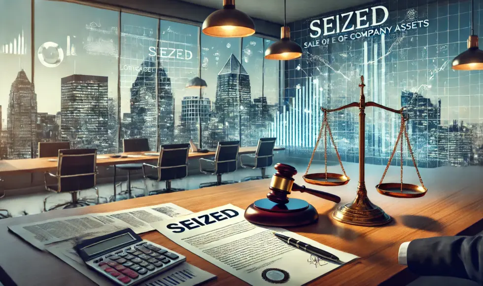 الحجز على أصول الشركة المرهونة من قبل الغير وبيعها