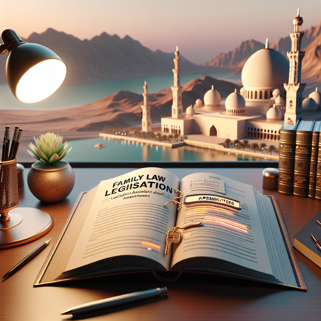 Updates Unveiled: Recent Changes in Family Law Legislation in UAE