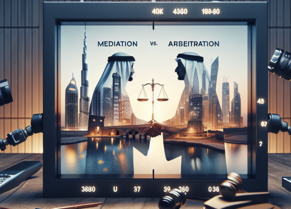 Mediation vs. Arbitration: Key Differences in UAE Family Law Context