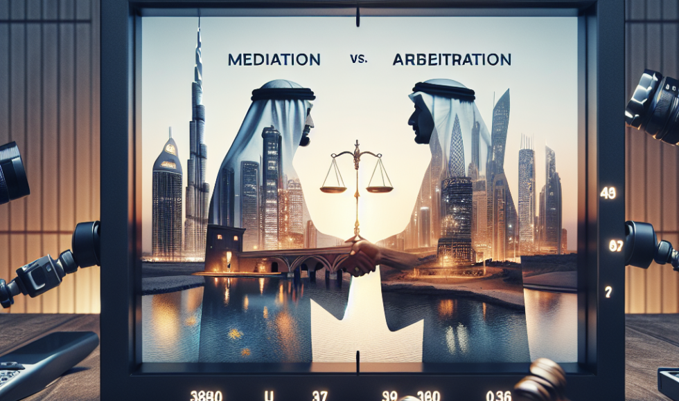 Mediation vs. Arbitration: Key Differences in UAE Family Law Context