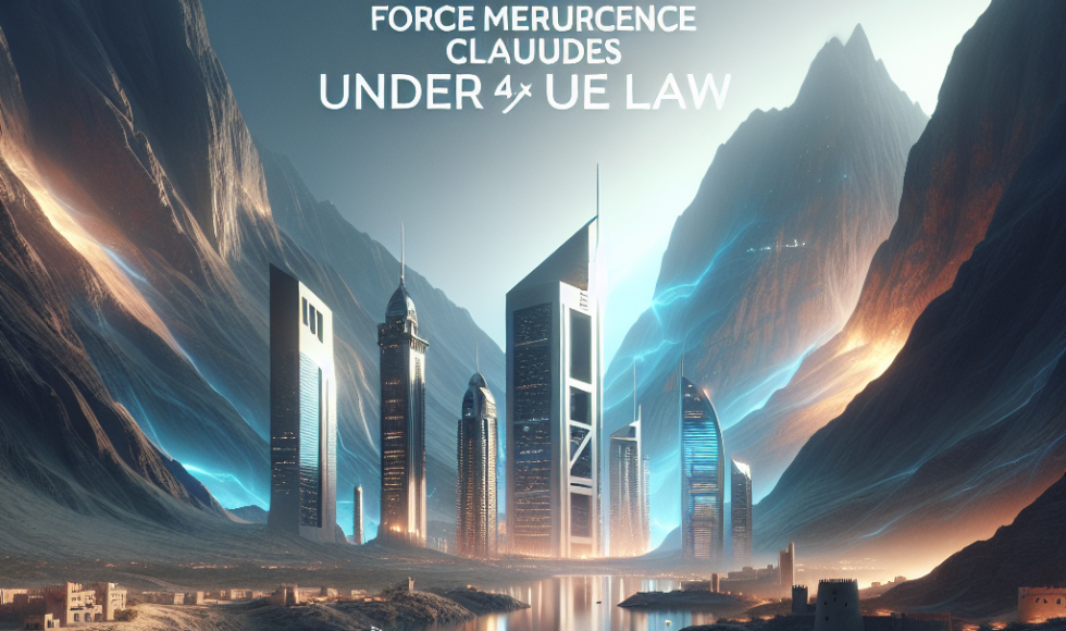 How to Strengthen Your Force Majeure Clauses Under UAE Law