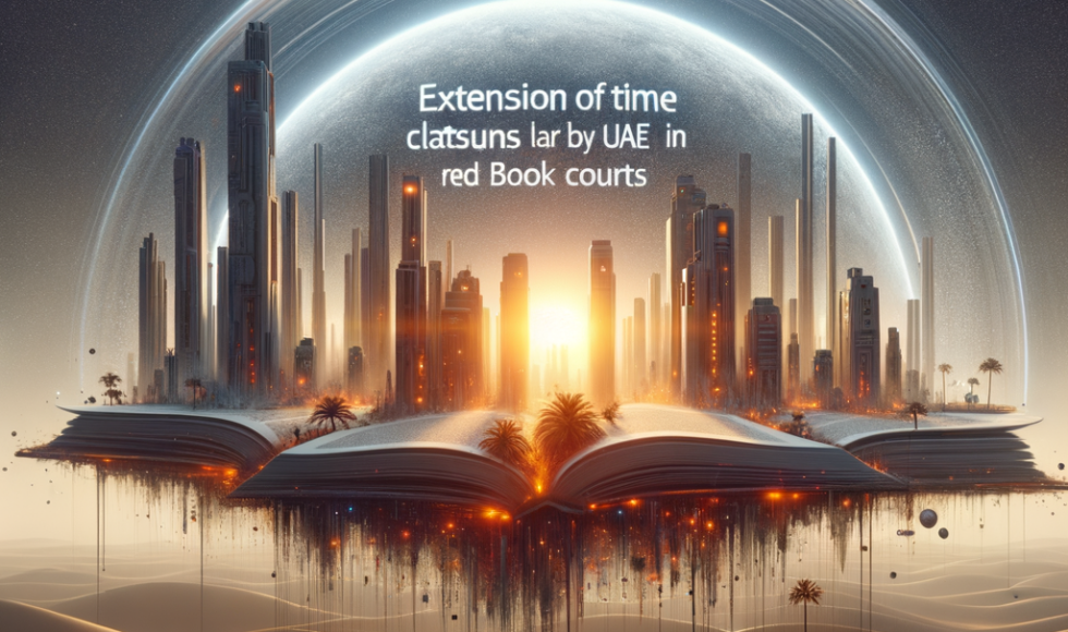 How UAE Courts Interpret Extension of Time Clauses in Red Book Contracts