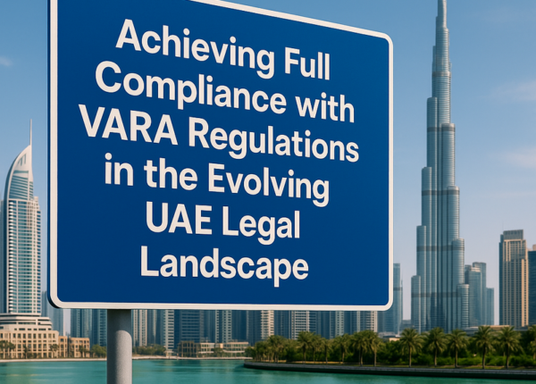 UAE legal consultant advising on VARA compliance for virtual asset businesses, with Dubai skyline