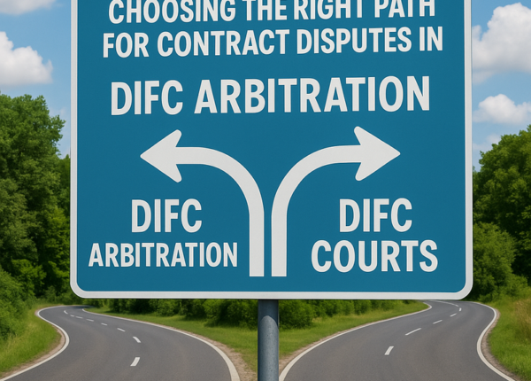 DIFC buildings in Dubai symbolizing modern dispute resolution forums