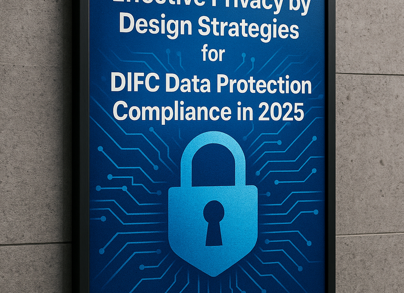 DIFC data protection law privacy by design checklist in UAE office context