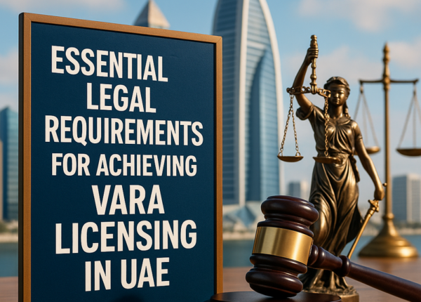 VARA licensing compliance steps visualized for UAE businesses.
