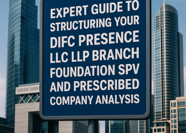 DIFC legal structures overview in a consultancy meeting