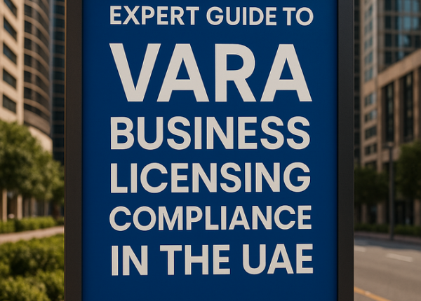 Visual flowchart of VARA business licensing process in Dubai UAE
