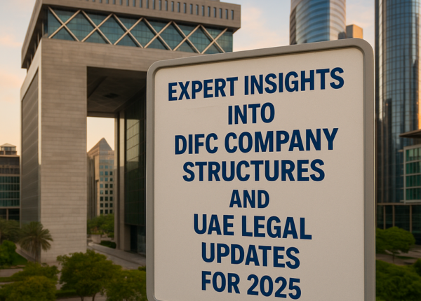 Overview of DIFC company structures and compliance obligations in Dubai UAE