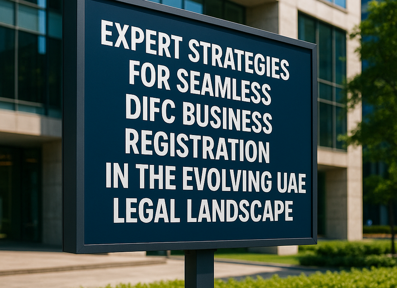 DIFC business registration legal consultation in Dubai UAE 2025