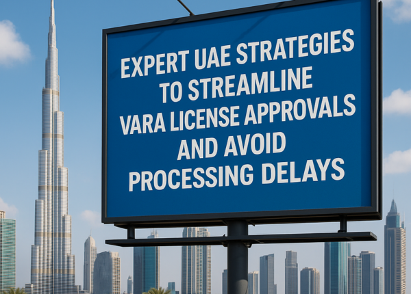 Legal consultant reviewing VARA license application documents in a modern UAE office