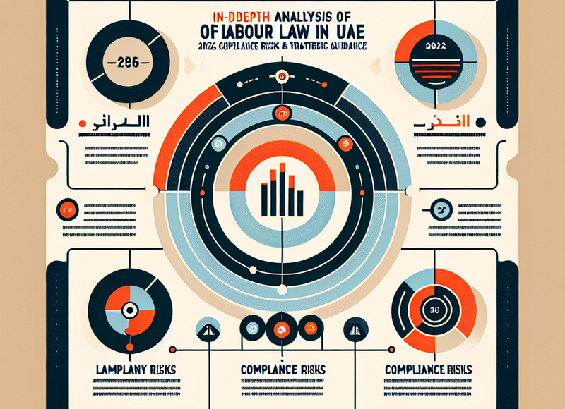 Illustration showing UAE business professionals reviewing legal documents under recent labour law updates.