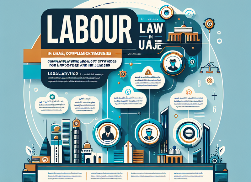 Infographic showing key updates to UAE Labour Law 2025 requirements and compliance steps