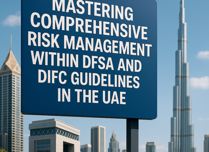 Board consulting risk management report in DIFC UAE.