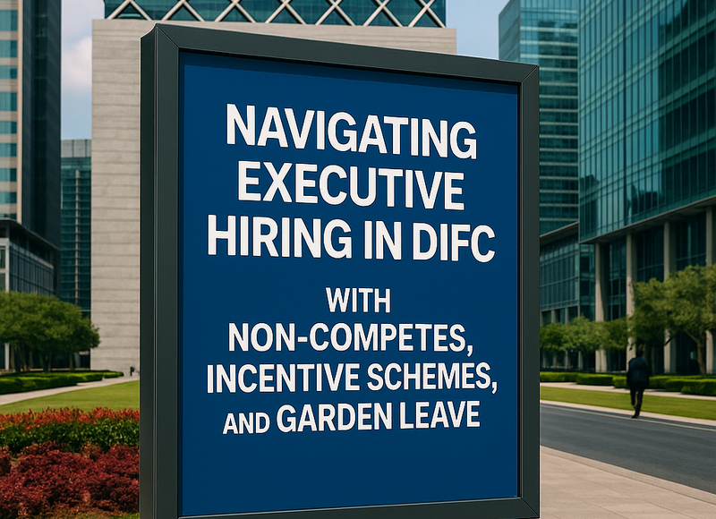 Executive handshake in DIFC financial district