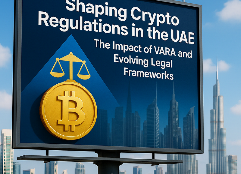 Dubai skyline with digital assets symbols representing crypto regulation