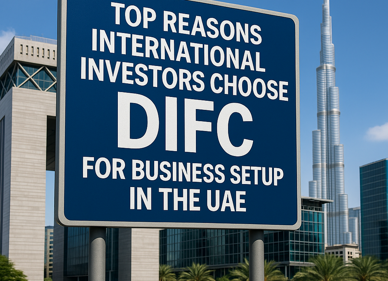 Aerial view of Dubai International Financial Centre showing skyscrapers and financial district.