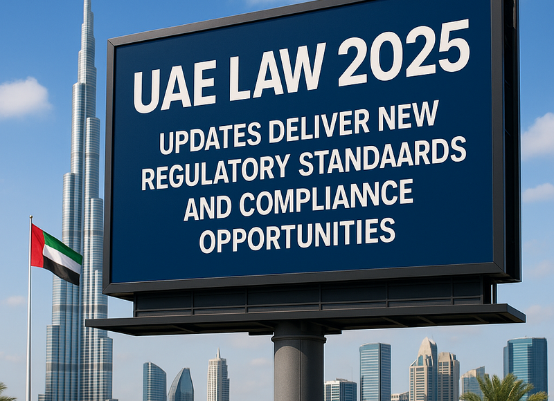 UAE 2025 compliance flowchart outlining legal update implications