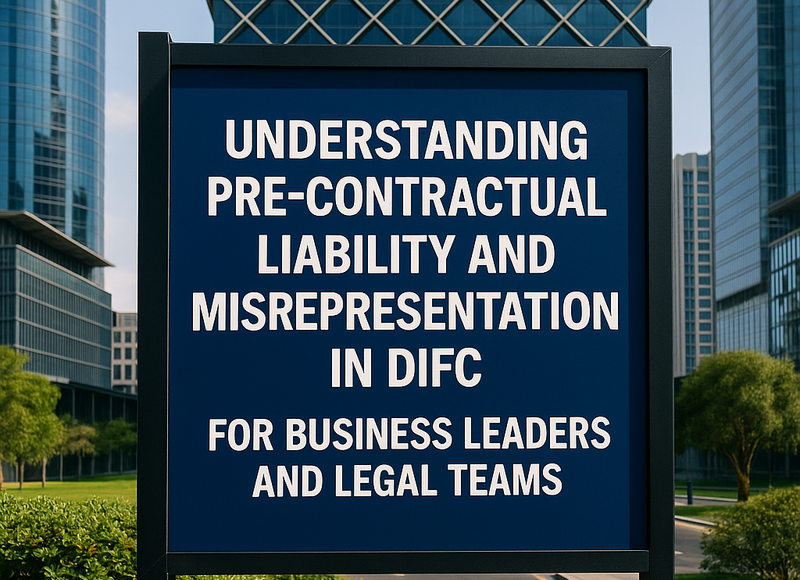 DIFC skyline symbolizing contract negotiation and legal compliance in UAE business