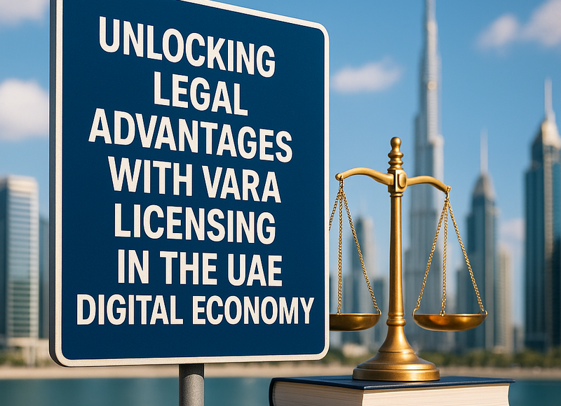 VARA License legal benefits chart for UAE businesses