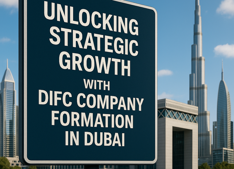 Dubai International Financial Centre skyline illustrating business hub benefits
