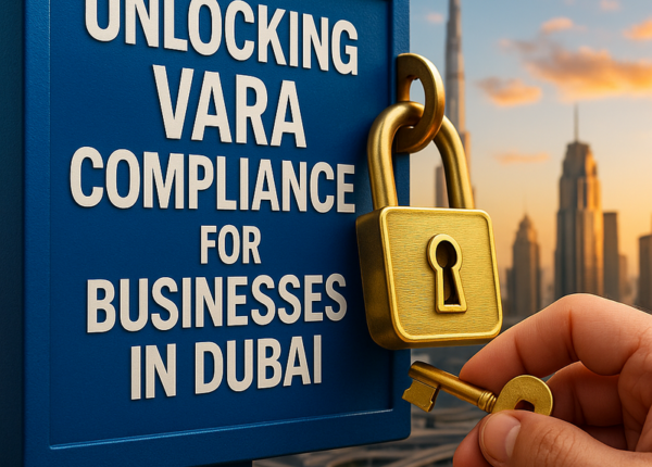 Infographic displaying steps to achieve VARA compliance for Dubai businesses