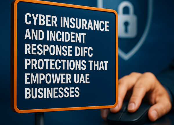 DIFC business professionals reviewing a cyber incident response contract