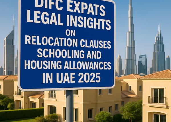 Dubai International Financial Centre skyline symbolizing UAE expat employment compliance