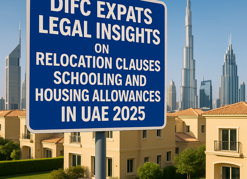 Dubai International Financial Centre skyline symbolizing UAE expat employment compliance