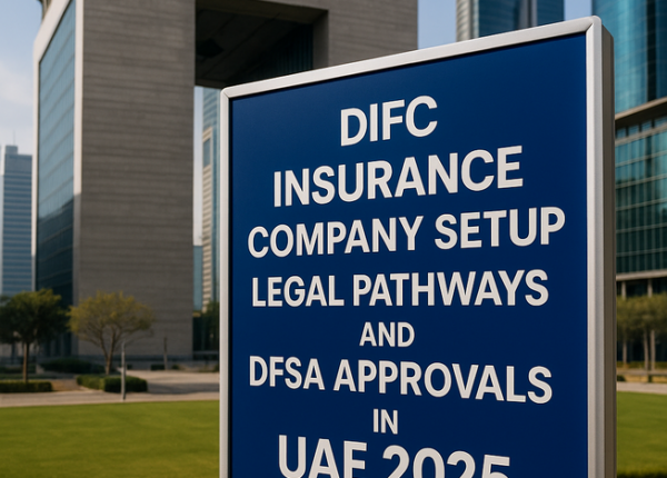 DIFC insurance company setup process and DFSA approval flowchart for legal compliance in UAE