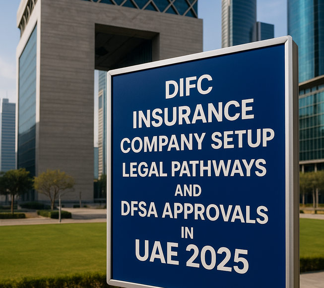 DIFC insurance company setup process and DFSA approval flowchart for legal compliance in UAE