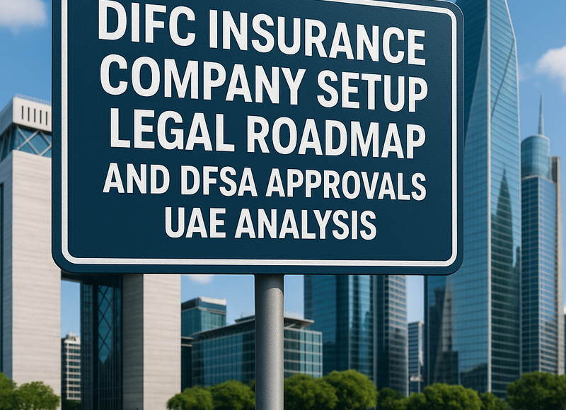 DIFC insurance company application legal process overview UAE