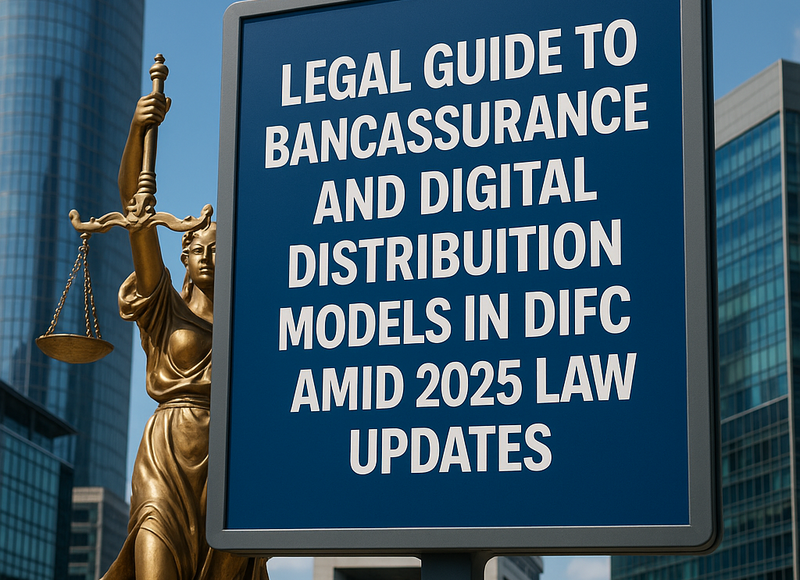 Regulatory compliance in DIFC for bancassurance and digital insurance UAE