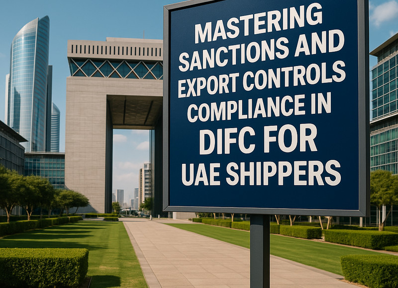 UAE port shipping containers under regulatory compliance review