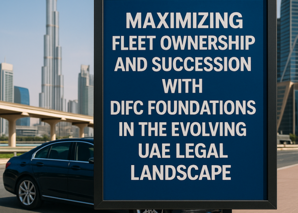 DIFC skyline showcasing legal and business structures for asset and fleet ownership