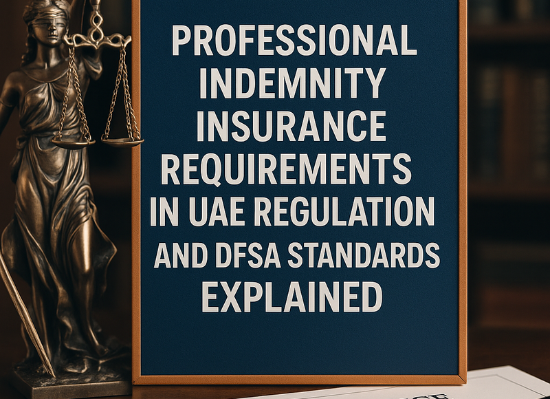 Compliance checklist for DFSA professional indemnity insurance UAE 2025 updates