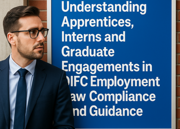 DIFC legal compliance guidance for apprentices interns and graduates in UAE