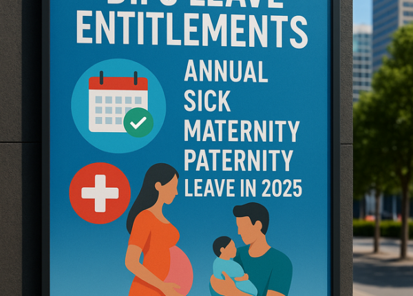 Legal consultant advising on DIFC annual, sick, maternity and paternity leave rights in 2025