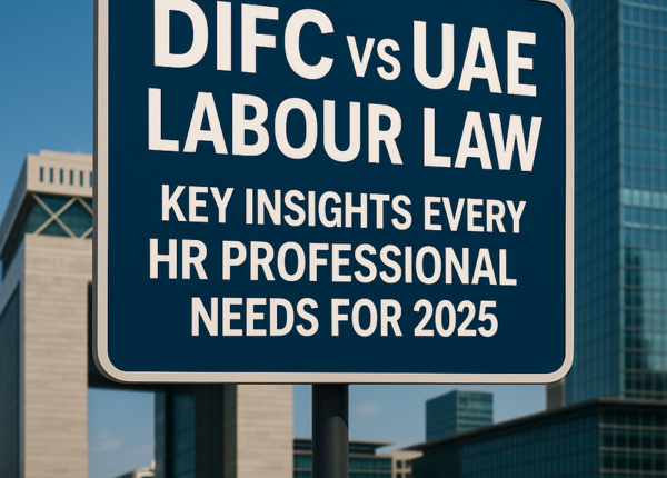 HR professionals discussing DIFC and UAE Labour Law updates with legal documents
