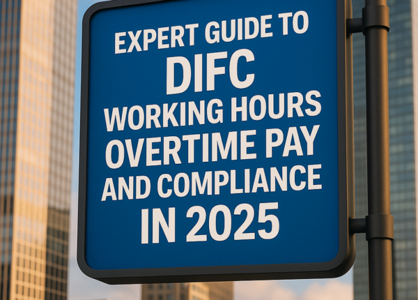 Chart explaining DIFC working hours, overtime limits, and compliance for UAE businesses.