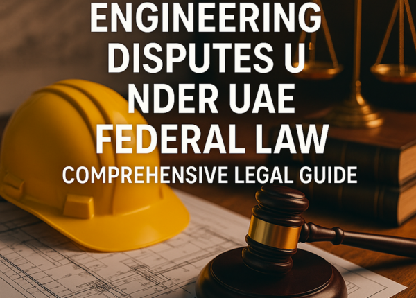 Engineering professionals reviewing building plans and legal documents in UAE.