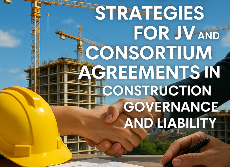 UAE construction legal team reviewing JV and consortium agreements