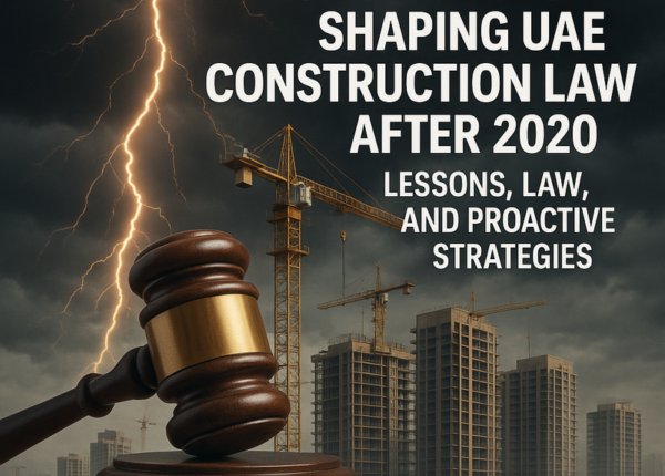 Legal analysis of force majeure in UAE construction law post-2020 with compliance checklist.