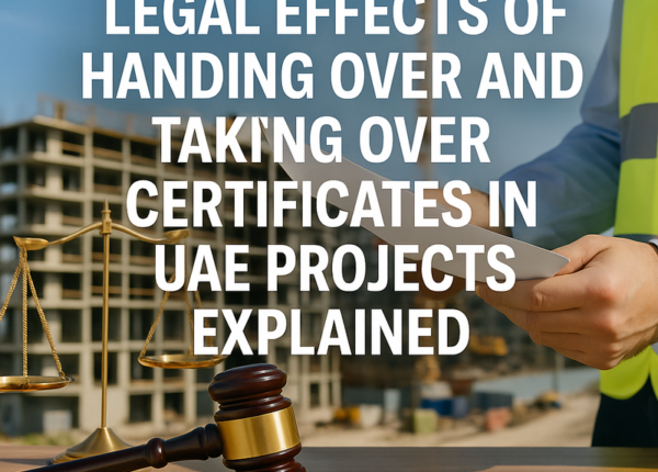 Legal consultant presenting UAE handing over certificate to a business team