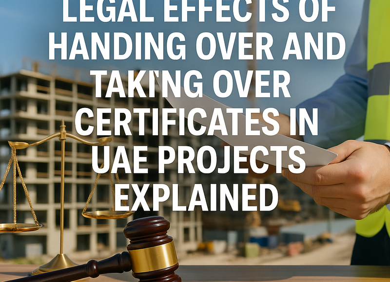 Legal consultant presenting UAE handing over certificate to a business team