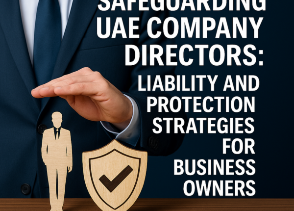 Corporate boardroom meeting in UAE with directors discussing legal compliance