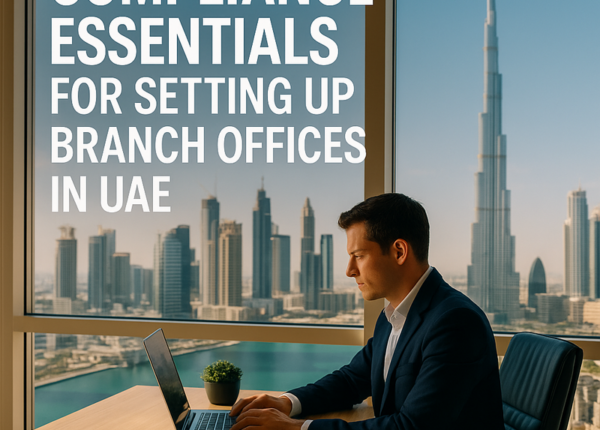 Legal documents and compliance checklist for establishing a UAE branch office.