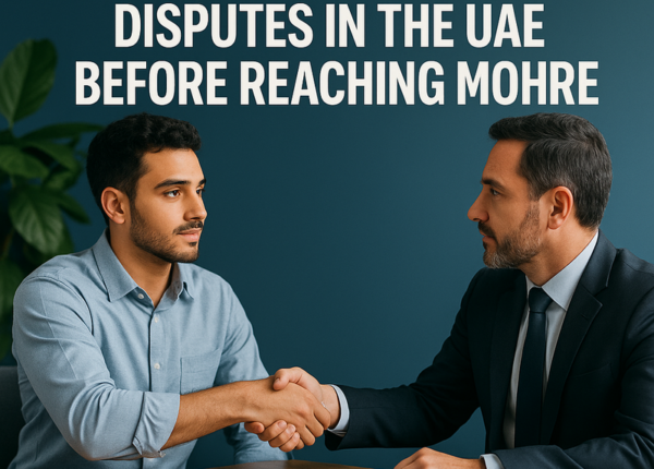 Internal dispute resolution flowchart for UAE workplace compliance